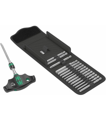 Wera 400 RA KF Kompakt Rapidaptor Cırcırlı T Tornavida Set 1 05023471001