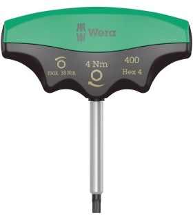 Wera 400 Sabit Torklu T Tornavida 4Nm Hex 4mm 05005080001