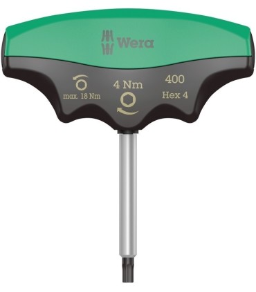 Wera 400 Sabit Torklu T Tornavida 4Nm Hex 4mm 05005080001