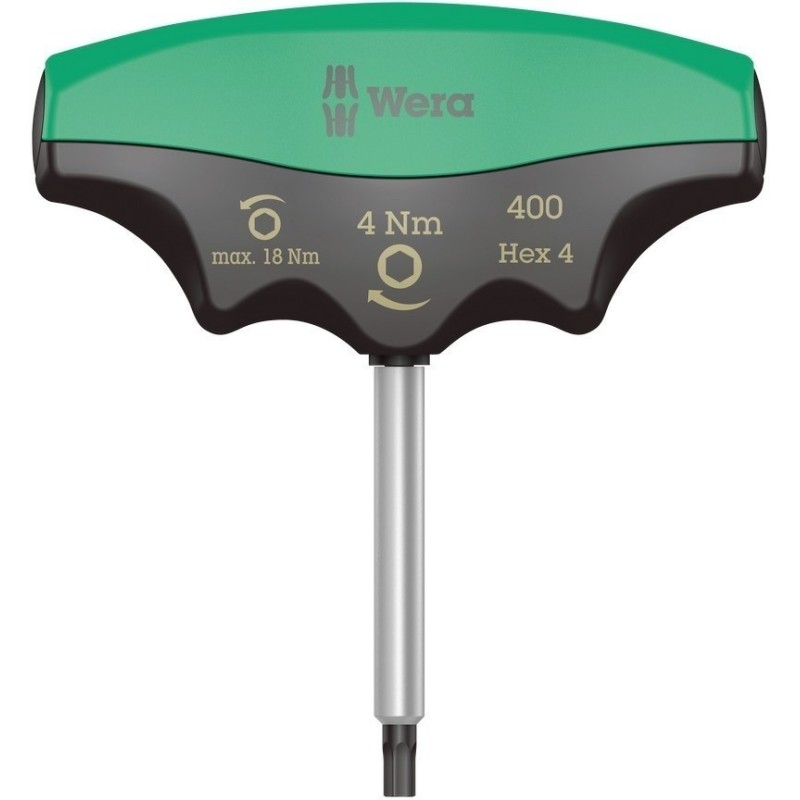 Wera 400 Sabit Torklu T Tornavida 4Nm Hex 4mm 05005080001