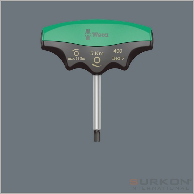 Wera 400 Sabit Torklu T Tornavida 4Nm Hex 4mm 05005080001