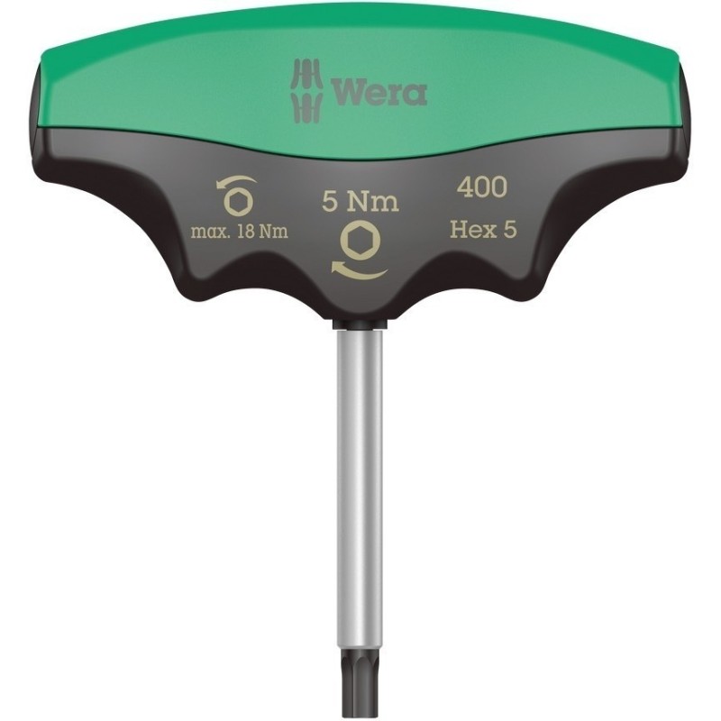Wera 400 Sabit Torklu T Tornavida 5Nm Hex 5mm 05005081001