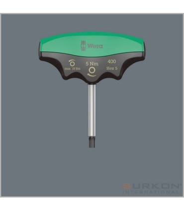 Wera 400 Sabit Torklu T Tornavida 5Nm Hex 5mm 05005081001