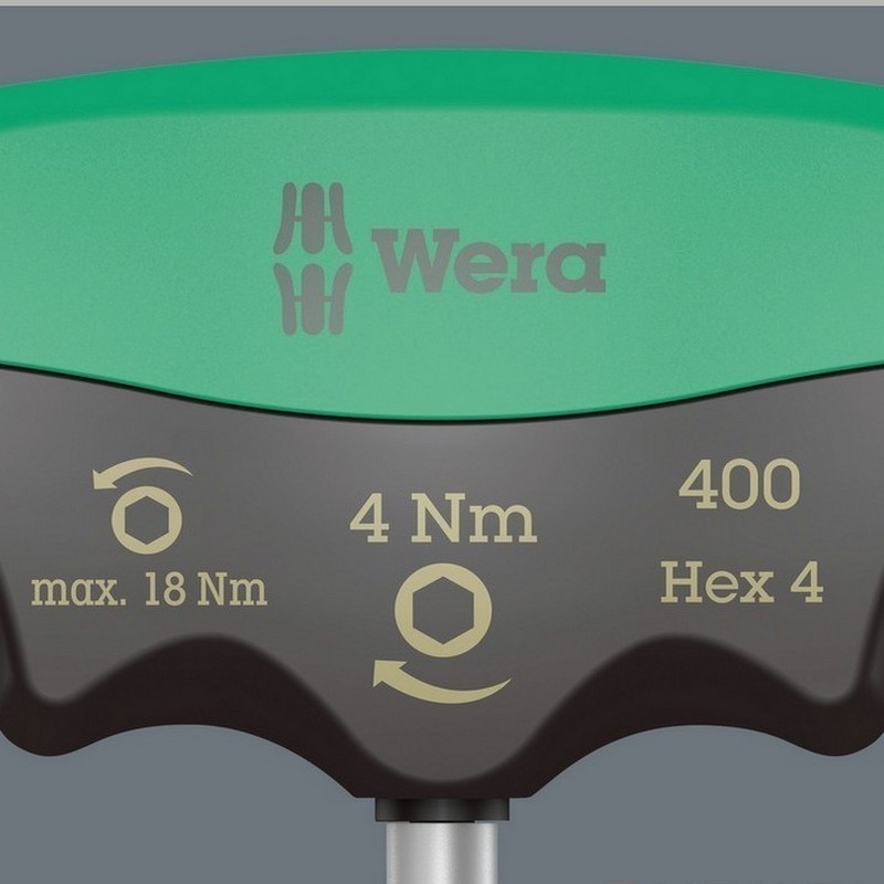 Wera 400 Sabit Torklu T Tornavida 5Nm Hex 5mm 05005081001