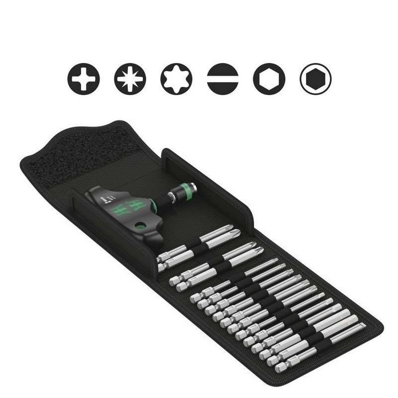 Wera 400 Tornavida Bits Seti Krafform Kompakt 05057470001