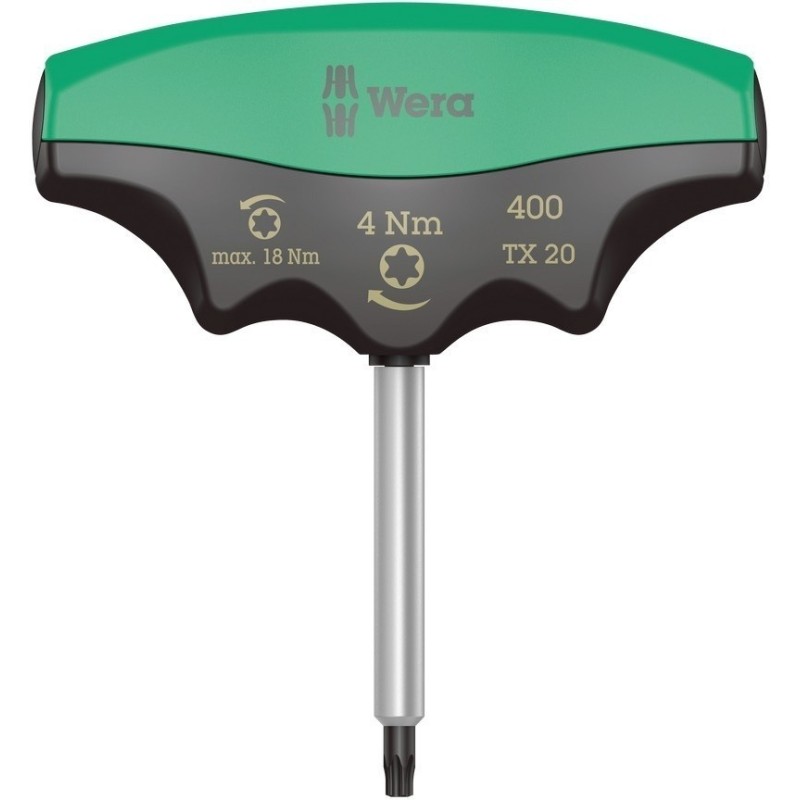 Wera 400 Torx Sabit Torklu T Tornavida 4Nm TX20 05005090001
