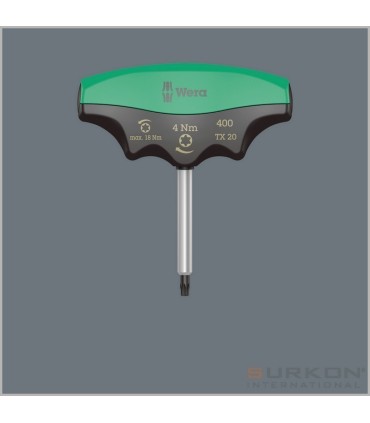 Wera 400 Torx Sabit Torklu T Tornavida 4Nm TX20 05005090001