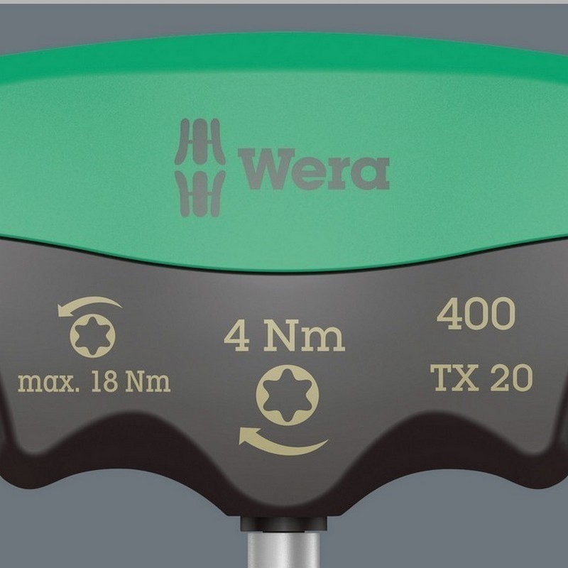 Wera 400 Torx Sabit Torklu T Tornavida 4Nm TX20 05005090001