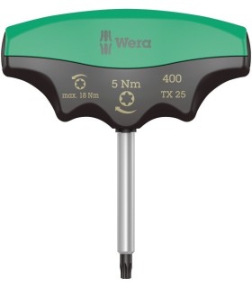 Wera 400 Torx Sabit Torklu T Tornavida 5Nm TX25 05005091001