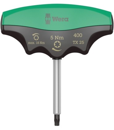 Wera 400 Torx Sabit Torklu T Tornavida 5Nm TX25 05005091001