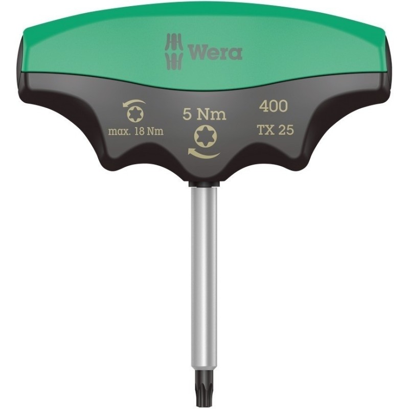 Wera 400 Torx Sabit Torklu T Tornavida 5Nm TX25 05005091001