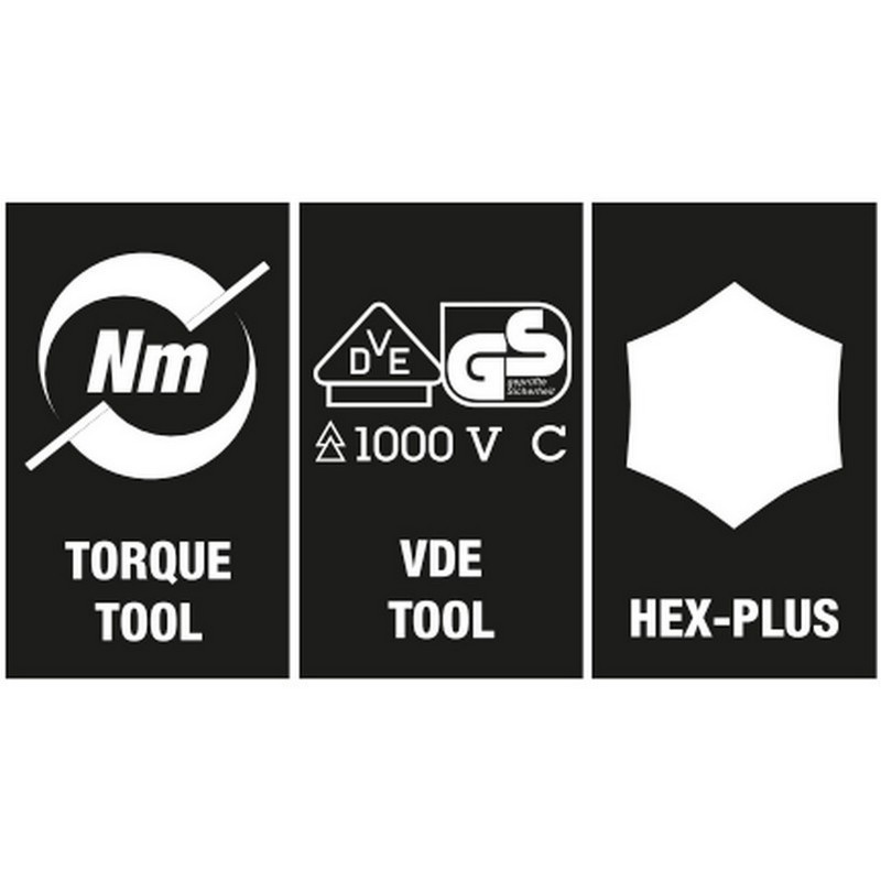 Wera 400i VDE Sabit Torklu T Tornavida 5Nm Hexplus 5mm 05004981001