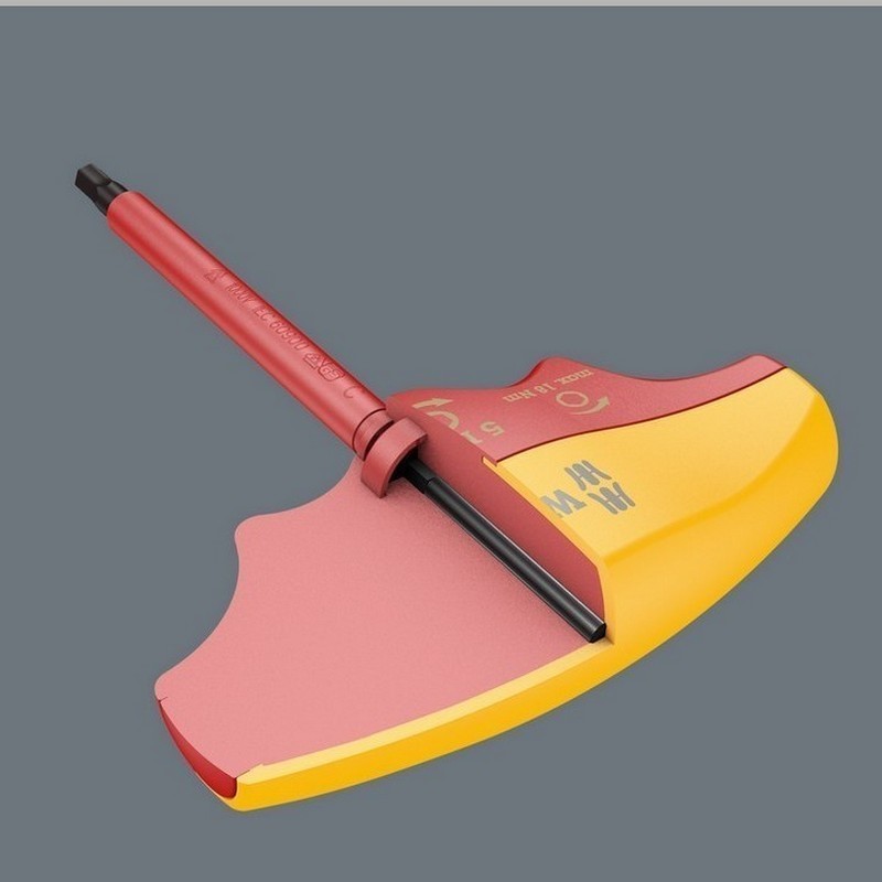 Wera 400i VDE Sabit Torklu T Tornavida 5Nm Hexplus 5mm 05004981001