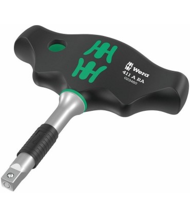 Wera 411 A RA 1/4" Lokma Tutucu Cırcırlı T Tornavida 05023460001