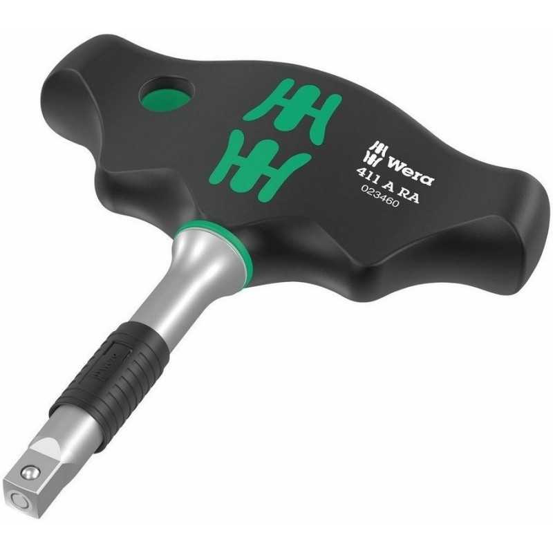 Wera 411 A RA 1/4" Lokma Tutucu Cırcırlı T Tornavida 05023460001