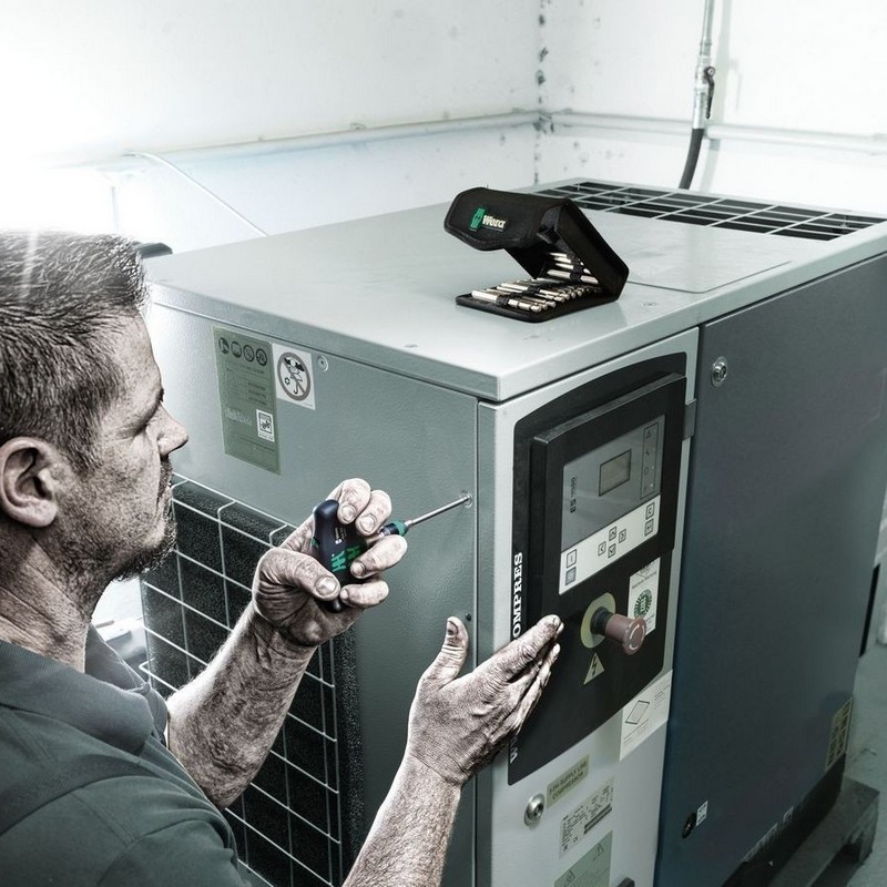 Wera 416 RA Bits Tutuculu Rapidaptor Cırcırlı T Tornavida 05023461001