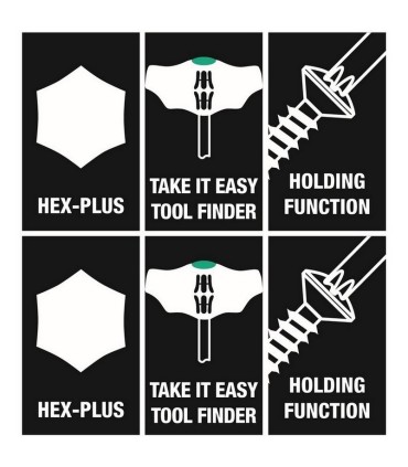 Wera 454 HF HexPlus T Tornavida 100x6,0mm 05023346001