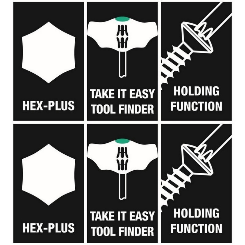 Wera 454 HF HexPlus T Tornavida 200x4,0mm 05023340001