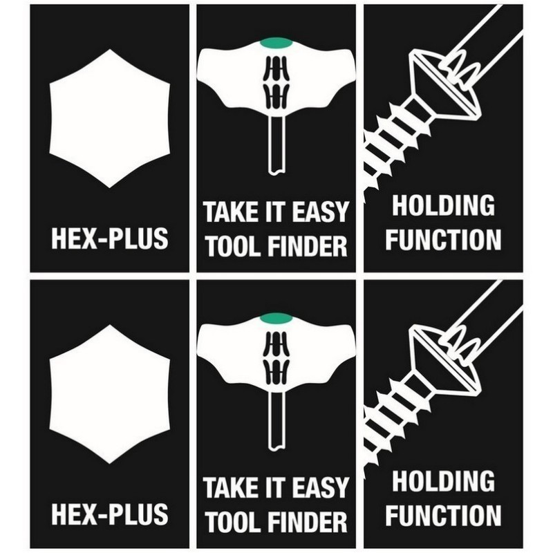 Wera 454 HF HexPlus T Tornavida 200x8,0mm 05023353001