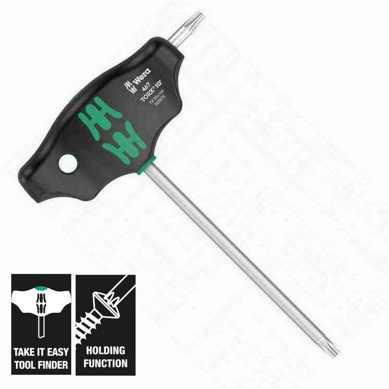 Wera 467 HF Torx T Tornavida 200mm TX30 05023378001