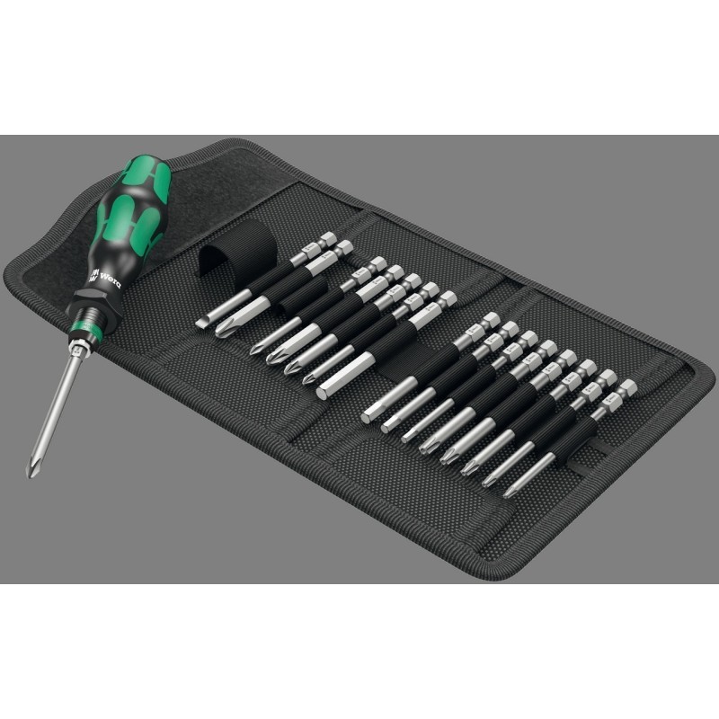 Wera KF Kompakt 60 Tornavida Bits Seti 18P 05059295001