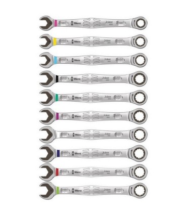 Wera 6000 Joker Cırcırlı Yıldız Açık Ağız Kombine Anahtar Set 11P 05020013001