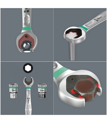 Wera 6000 Joker Cırcırlı Yıldız Açık Ağız Kombine Anahtar 19mm 05073279001