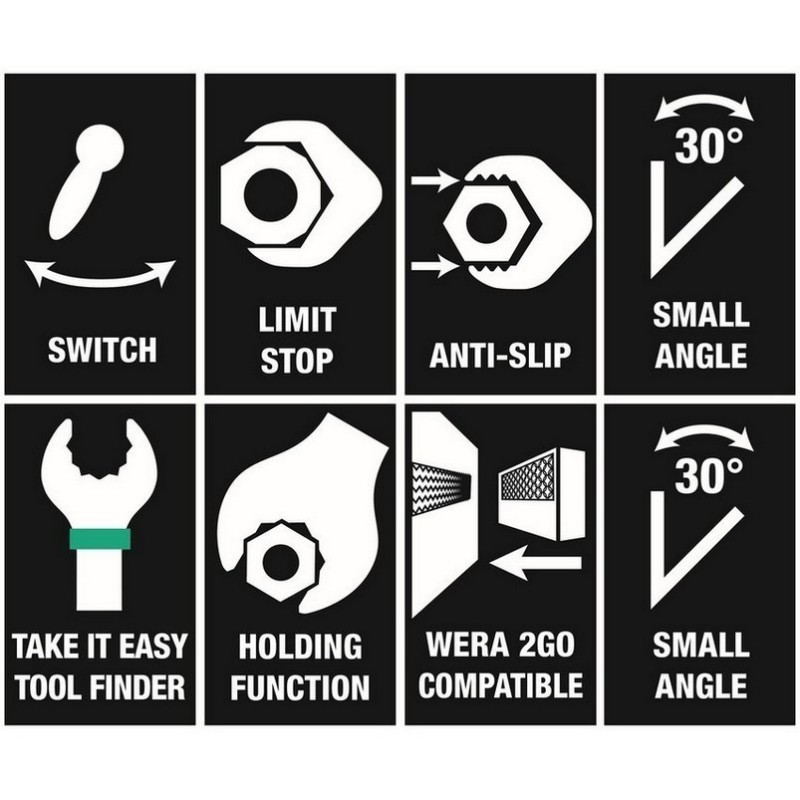 Wera 6001 Joker Switch Cırcırlı Yıldız Açık Ağız Kombine Anahtar 15mm 05020070001