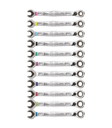 Wera 6001 Joker Switch Cırcırlı Yıldız Açık Ağız Kombine Anahtar Set 11P 05020091001