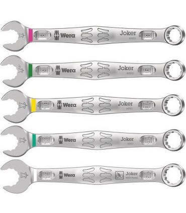 Wera 6003 Bisiklet Tamir Joker Yıldız Açık Ağız Anahtar Seti 5P 05004178001