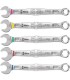 Wera 6003 Joker Yıldız Açık Ağız Kombine Anahtar Set 5P 05020230001