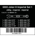 Wera 6003 Joker Yıldız Açık Ağız Kombine Anahtar Set 8P Emperyal 05020241001
