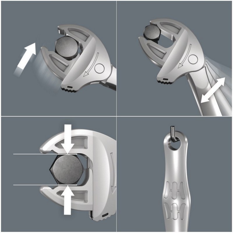 Wera 6004 Joker Cırcırlı Kurbağacık Seti 4P 05020110001