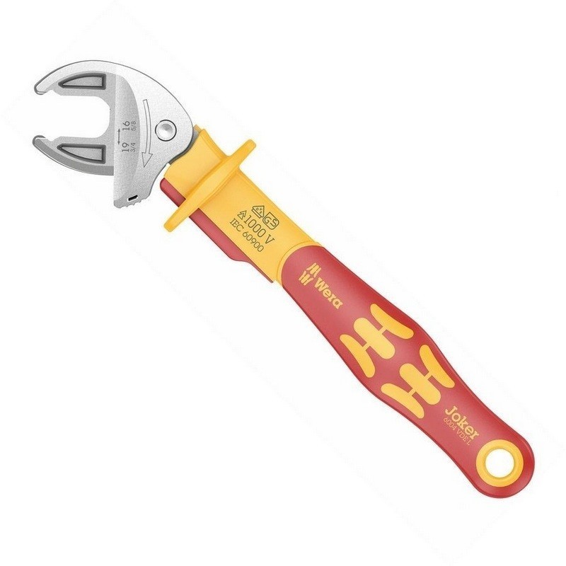 Wera 6004 Joker VDE Cırcırlı Kurbağacık L 16-19mm 05020153001