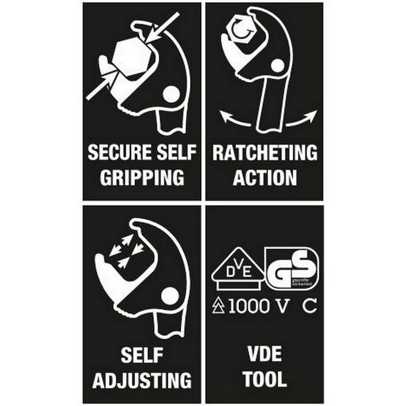 Wera 6004 Joker VDE Cırcırlı Kurbağacık M 13-16mm 05020152001