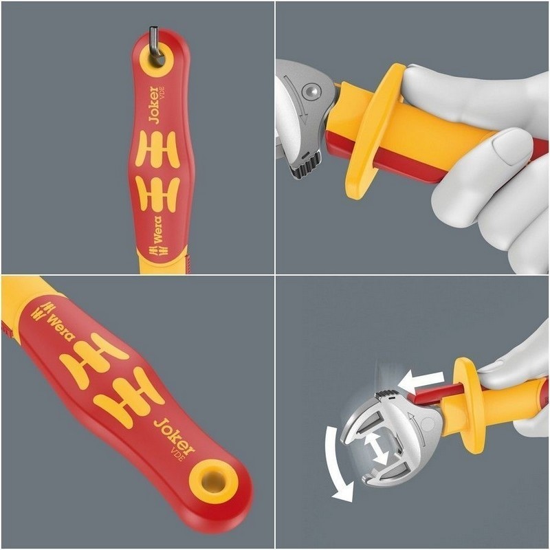 Wera 6004 Joker VDE Cırcırlı Kurbağacık M 13-16mm 05020152001