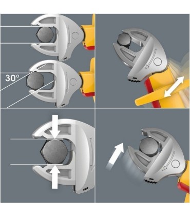 Wera 6004 Joker VDE Cırcırlı Kurbağacık Seti 4 Parça 05020170001