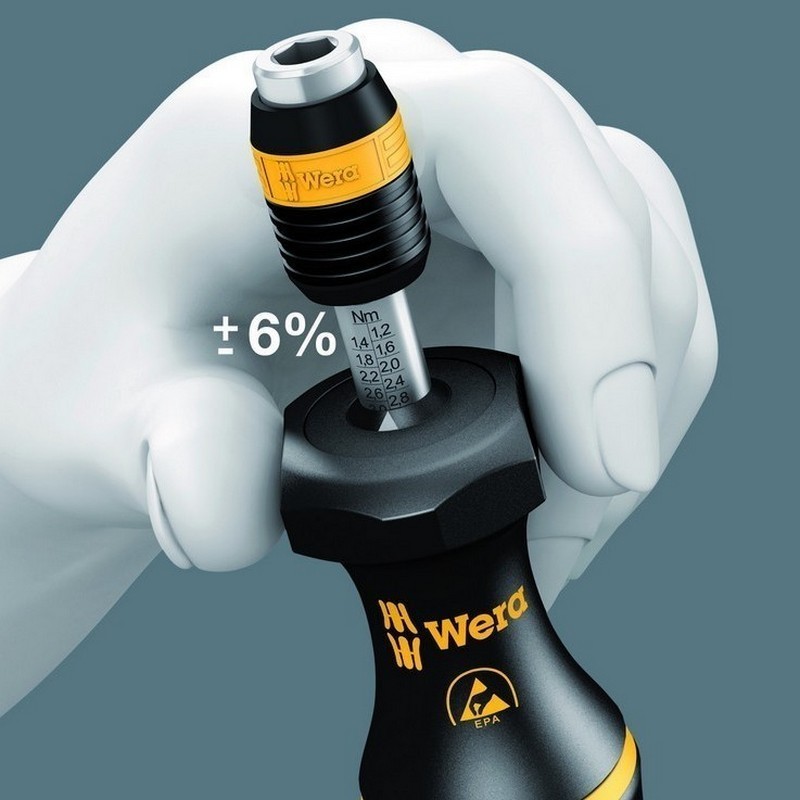 Wera 7432 ESD 0.9-1.5Nm Ayarlanabilir Torklu Tornavida 05074784001