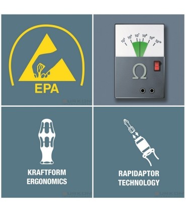 Wera 7432 ESD 0.9-1.5Nm Ayarlanabilir Torklu Tornavida 05074784001