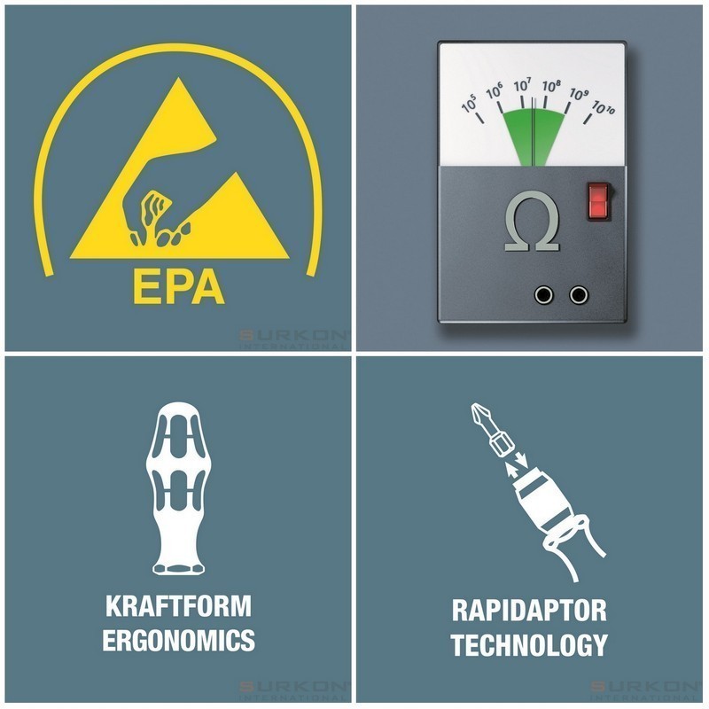 Wera 7432 ESD 0.9-1.5Nm Ayarlanabilir Torklu Tornavida 05074784001