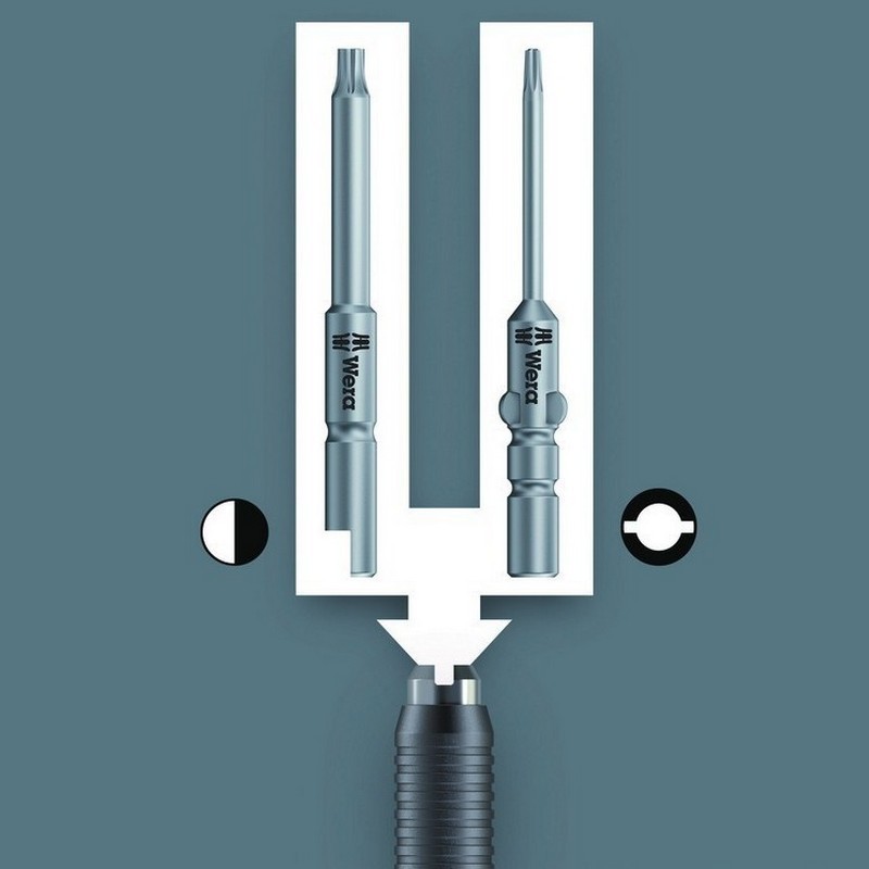 Wera 7435 ESD Ayarlanabilir Torklu Tornavida 0.1-0.34Nm 05074786001