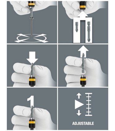Wera 7435 ESD Ayarlanabilir Torklu Tornavida 0.1-0.34Nm 05074786001