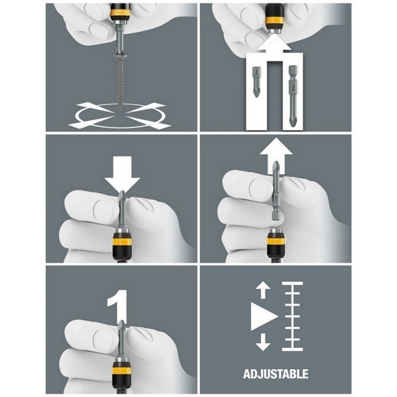 Wera 7435 ESD Ayarlanabilir Torklu Tornavida 0.1-0.34Nm 05074786001