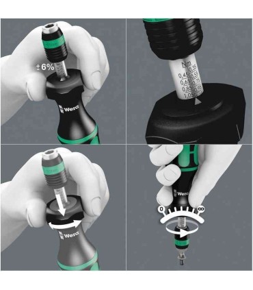 Wera 7440/41/42 0.3-6Nm Üçlü Torklu Tornavida Seti 05074739001