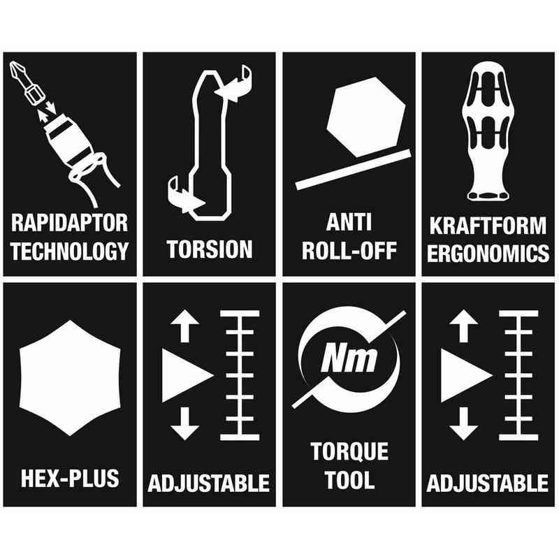 Wera 7440/41 0.3-3Nm İkili Torklu Tornavida Seti 05074738001