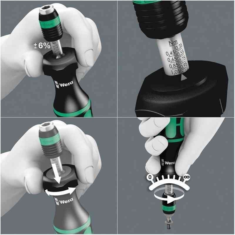 Wera 7440/41 0.3-3Nm İkili Torklu Tornavida Seti 05074738001