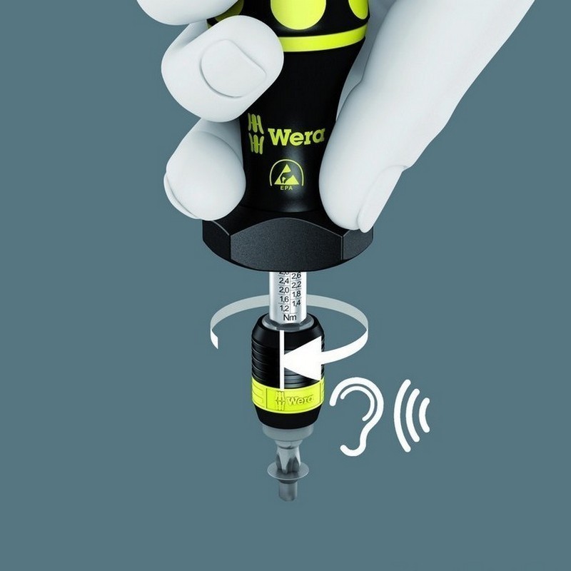 Wera 7440 ESD 0,3-1,2Nm Torklu Tornavida 05074730001