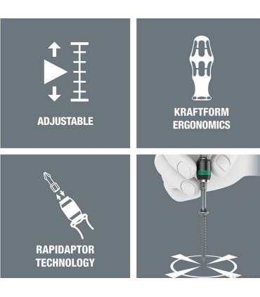 Wera 7441 1.2-3Nm Ayarlanabilir Torklu Tornavida 05074701001