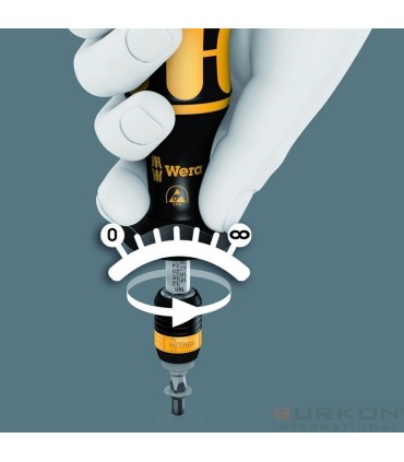 Wera 7441 ESD 1,2-3,0Nm Torklu Tornavida 05074731001