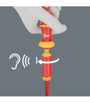 Wera 7444 VDE 1,7-3,5Nm Torklu Tornavida 9mm 05074757001